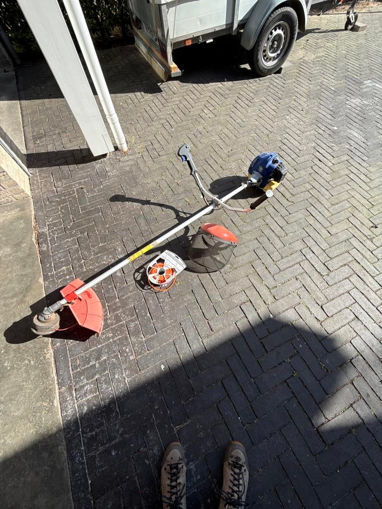 Lux Tools Benzine Bosmaaier - Krachtig en Betrouwbaar, Tuin en Terras, Grastrimmers, Ophalen of Verzenden, Gebruikt, 30 tot 50 cm