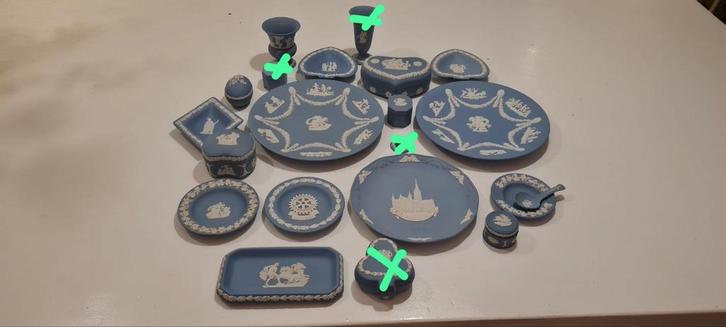 Wedgewood Blue Jasperware, Antiek en Kunst, Curiosa en Brocante, Ophalen of Verzenden