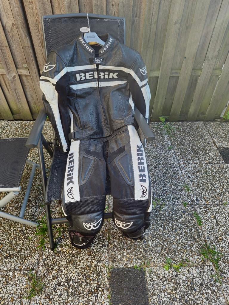 Berik 2-delig motorpak maat 50, Ophalen of Verzenden, Berik, Tweedehands, Heren