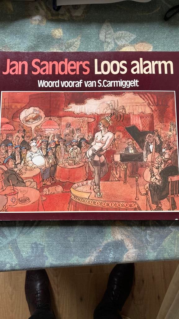 Jan Sanders. Loos alarm. Tekst: Simon Carmiggelt, Boeken, Humor, Ophalen of Verzenden, Gelezen, Overige typen