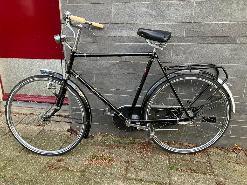 EMPO herenfiets opafiets 26" vintage, Gebruikt, Versnellingen, 53 tot 57 cm, Ophalen