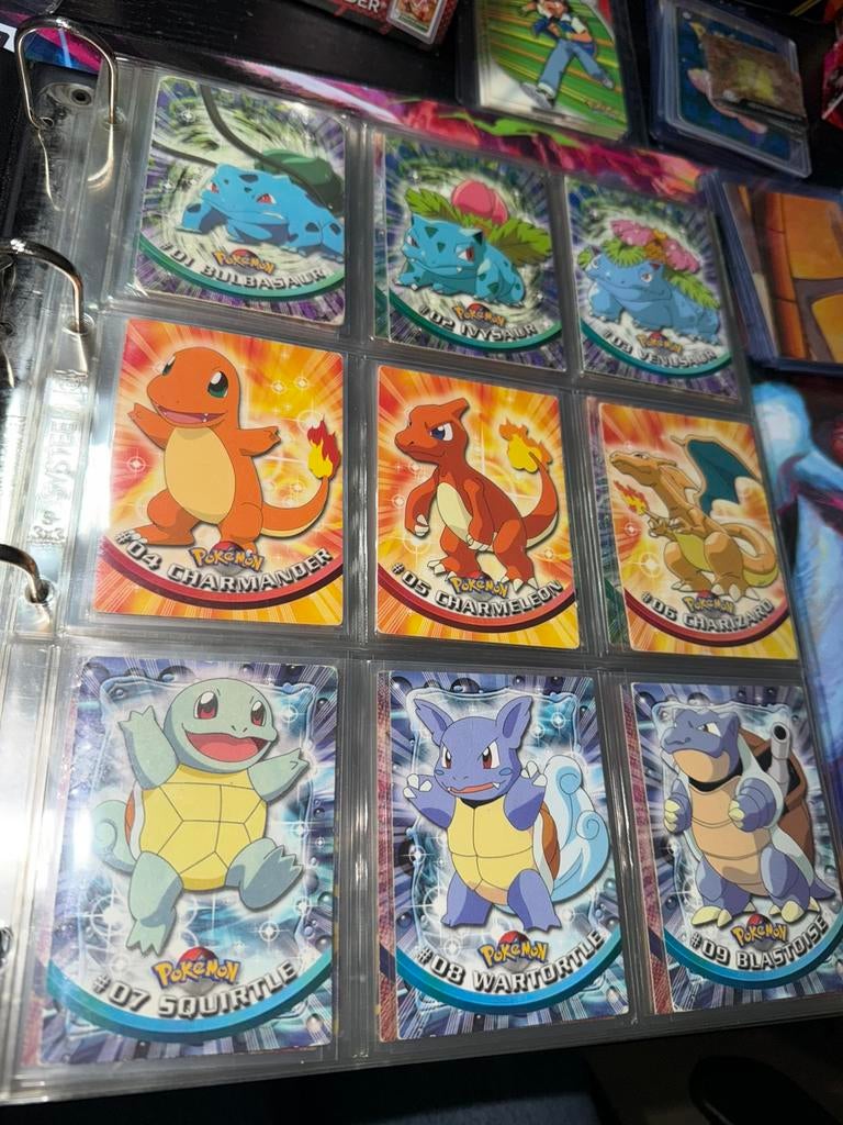 Pokemon Topps Series 1 Complete Set GOOD+ 90/90 uit 1999 (3), Ophalen, Zo goed als nieuw