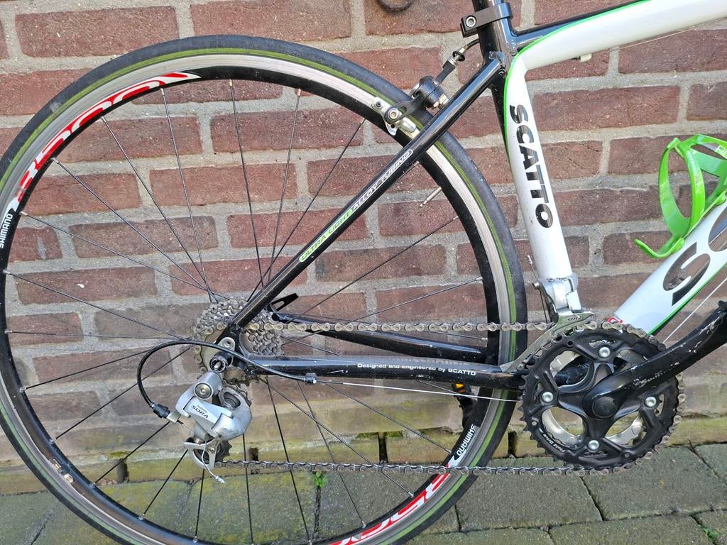 Scatto Jeugd Wielrenfiets - Ideaal voor jonge wielrenners, Gebruikt, Aluminium, Meer dan 20 versnellingen, Ophalen