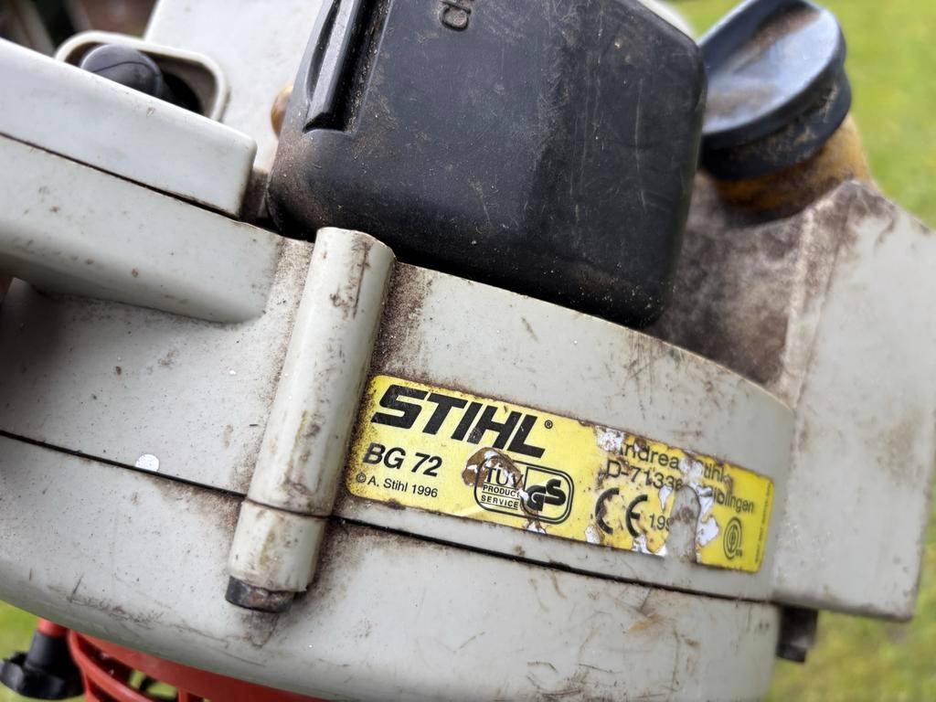 Stihl BG 72 bladblazer, Ophalen, Gebruikt, Benzine, Handgedragen