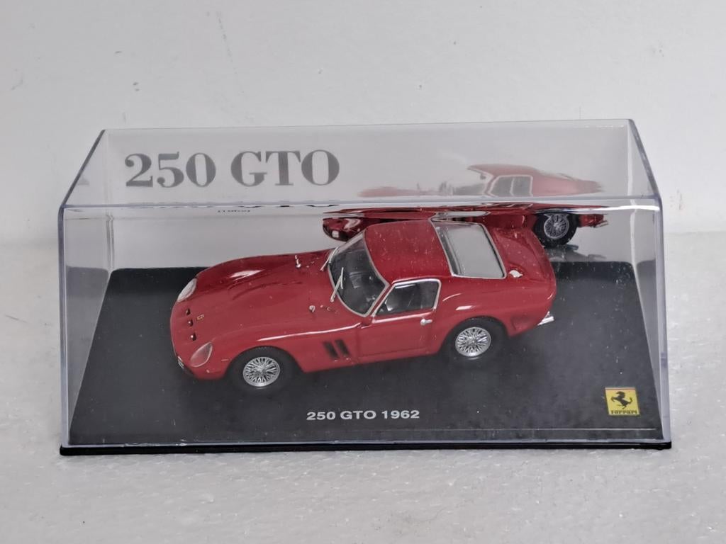 Ferrari 250 GTO 1962 Rood 1/43, Ophalen of Verzenden, Zo goed als nieuw, Auto, Overige merken