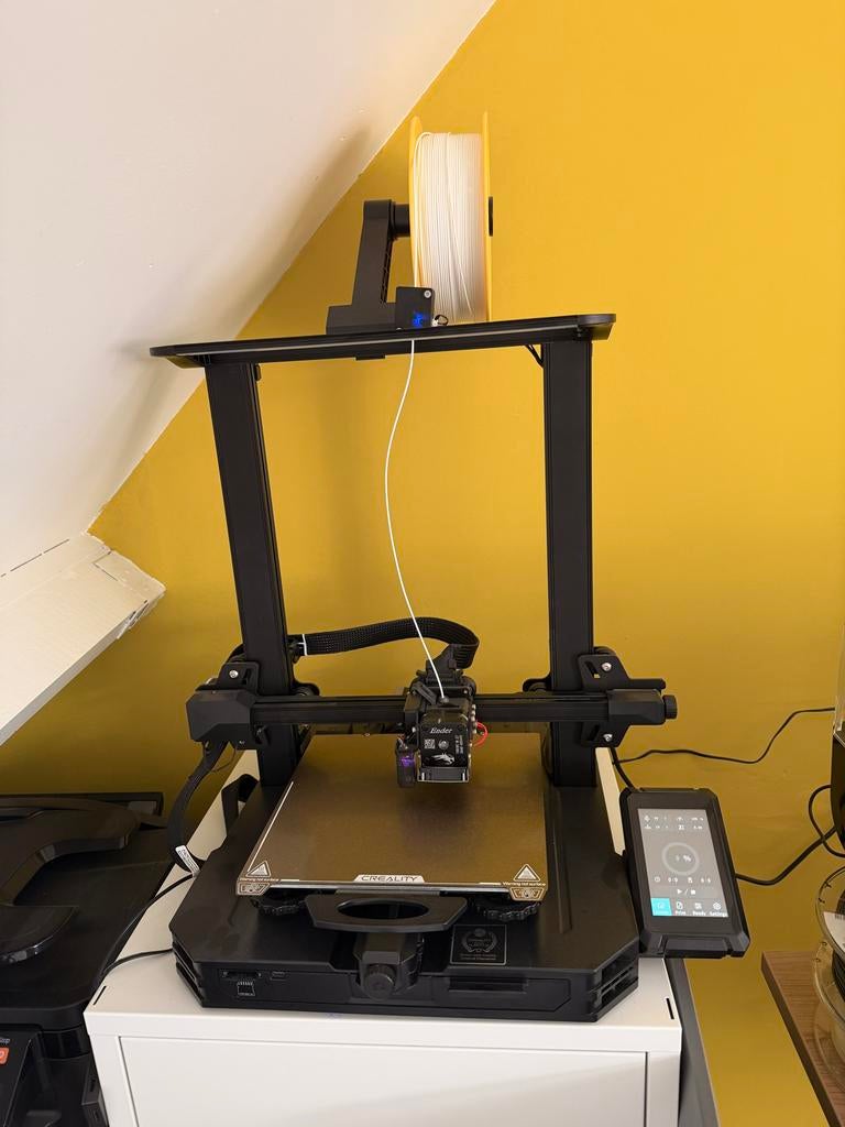 Creality Ender 3 S1 Pro 3D-printer, Computers en Software, 3D Printers, Ophalen, Zo goed als nieuw, Filament