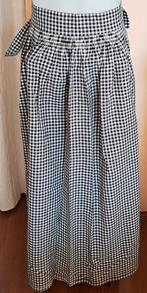 Zeeland Walcheren klederdracht geruite schort – rok 94 cm, Ophalen of Verzenden, Dames