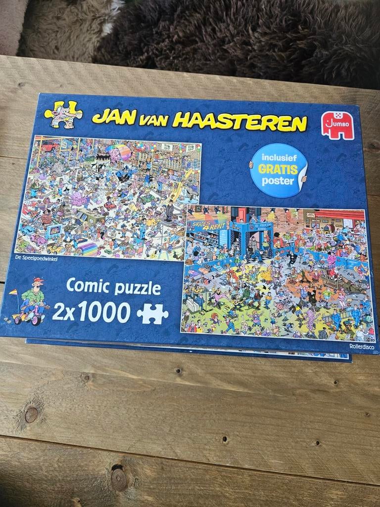 Jan van Haasteren puzzels: De Speelgoedwinkel & Rollerdisco, Hobby en Vrije tijd, Denksport en Puzzels, Ophalen
