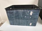 Opbergmand met denim print, Ophalen of Verzenden, Gebruikt, Kunststof, Minder dan 50 cm