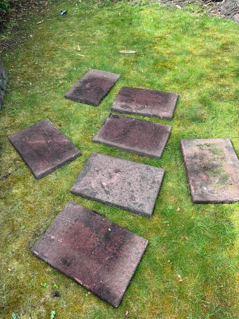 Gebruikte terrastegels 60x40, Ophalen, Gebruikt, Minder dan 5 m², Beton