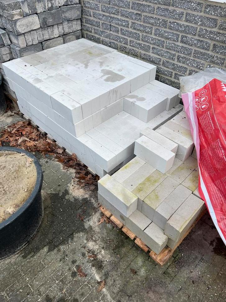 Kalkzandsteen Amstelformaat - Nieuw, Doe-het-zelf en Verbouw, Metselstenen, Nieuw, Kalkzandstenen, Ophalen