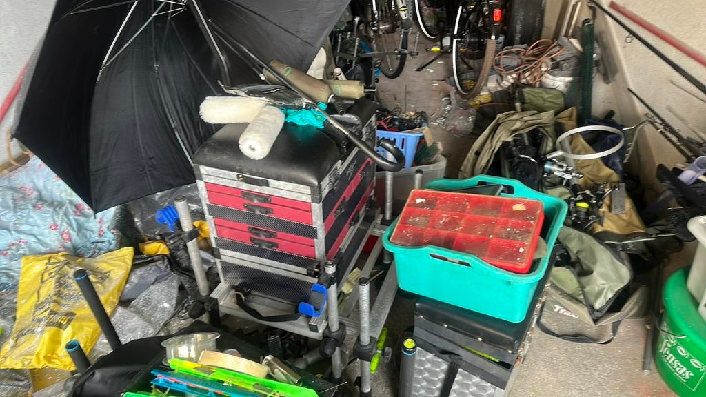 Viskist met wielen, Ophalen of Verzenden, Zo goed als nieuw