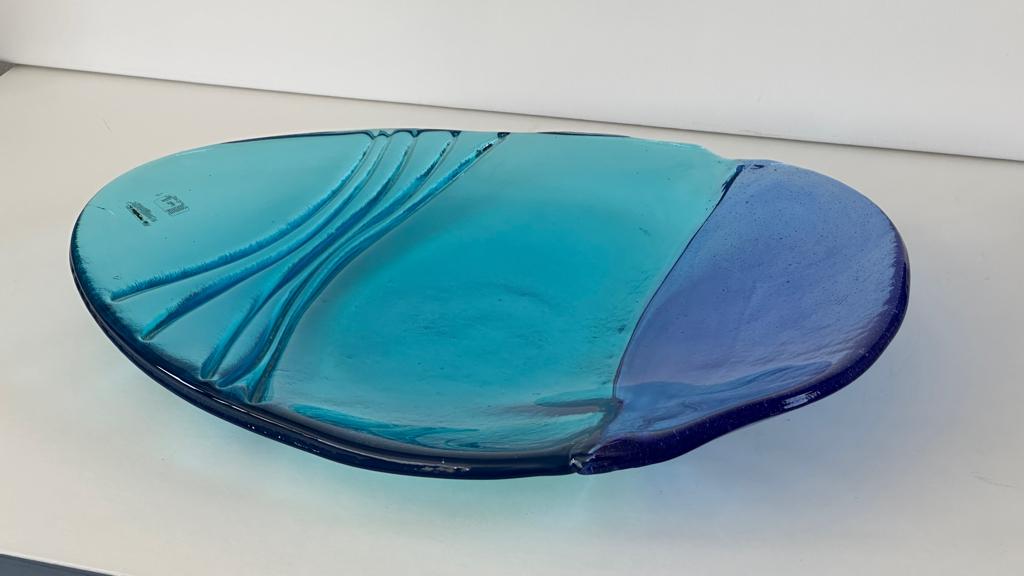 design glazen murano schaal, Antiek en Kunst, Kunst | Designobjecten, Ophalen