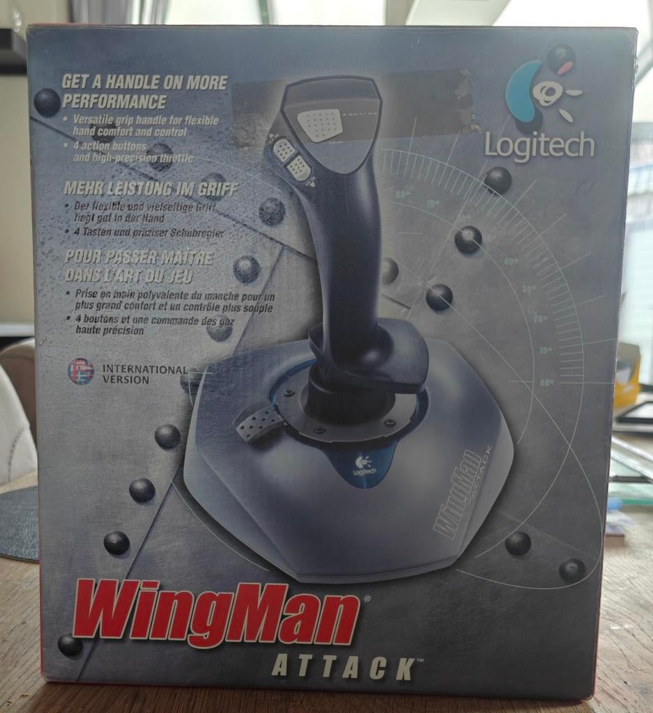 "Vintage" Logitech Wingman Attack Joystick, Ophalen of Verzenden
