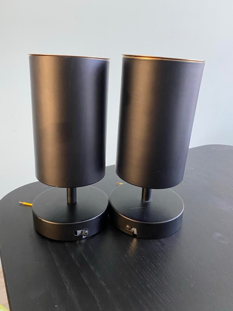 Twee Gamma Genova wand-/plafondlampen, Ophalen, Gebruikt, Metaal