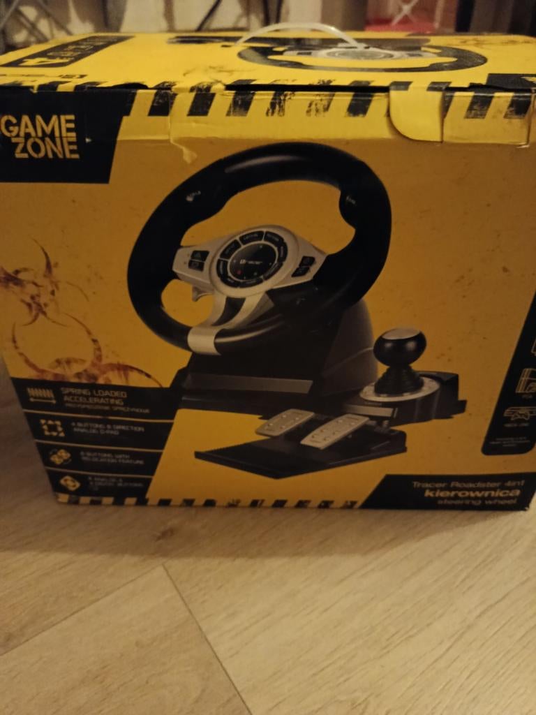 Race stuur met pedalen en schakelpook, Ophalen, Gebruikt, Stuur of Pedalen, PlayStation 4