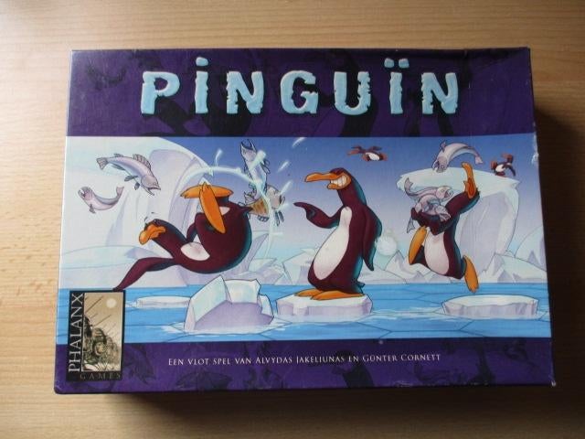 Pinguin bordspel  vlot spel van Alvydas Jakeliunas en Gunter, Ophalen of Verzenden, Gebruikt