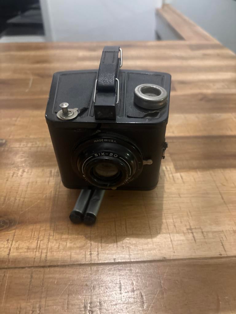 Vintage decoratie camera - Six-20 Brownie, Ophalen of Verzenden, Voor 1940, Fototoestel