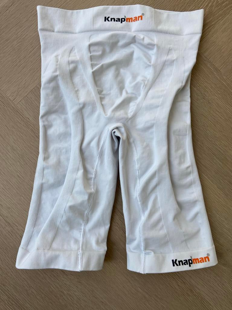 Knapman Zoned Compression Short USP 45 - Maat S, Wit, Ophalen of Verzenden, Zo goed als nieuw, Hardlopen of Fietsen