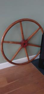 Antiek grote vaart 110cm stuurwiel uit 1933, Watersport en Boten, Ophalen, Zeilboot of Motorboot