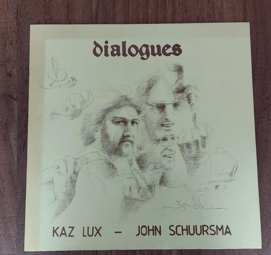 Kaz Lux - John Schuursma - Dialogues Vinyl (NM/NM), Ophalen of Verzenden