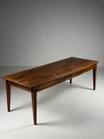 Franse boeren eettafel antiek 250cm, Ophalen of Verzenden