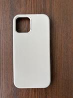 Telefoonhoesje iphone 12 siliconen pastelroze, Ophalen of Verzenden, Zo goed als nieuw, IPhone 12, Frontje of Cover