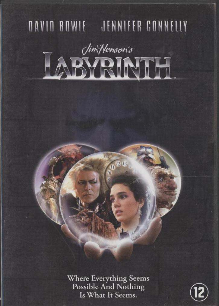 21) Labyrinth: met David Bowie en Jennifer Connelly, Cd's en Dvd's, Dvd's | Avontuur, Gebruikt, Vanaf 12 jaar, Ophalen of Verzenden