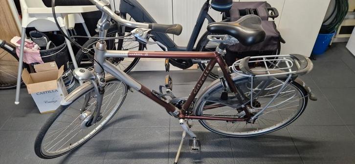 Gazelle Luzern Herenfiets 61cm goldline, Fietsen en Brommers, Fietsen | Heren | Herenfietsen, Gebruikt, Gazelle, Ophalen