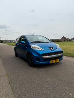 Peugeot 107 1.0 12V  68PK  2011 Blauw, Auto's, Peugeot, Voorwielaandrijving, Stof, Zwart, 68 pk