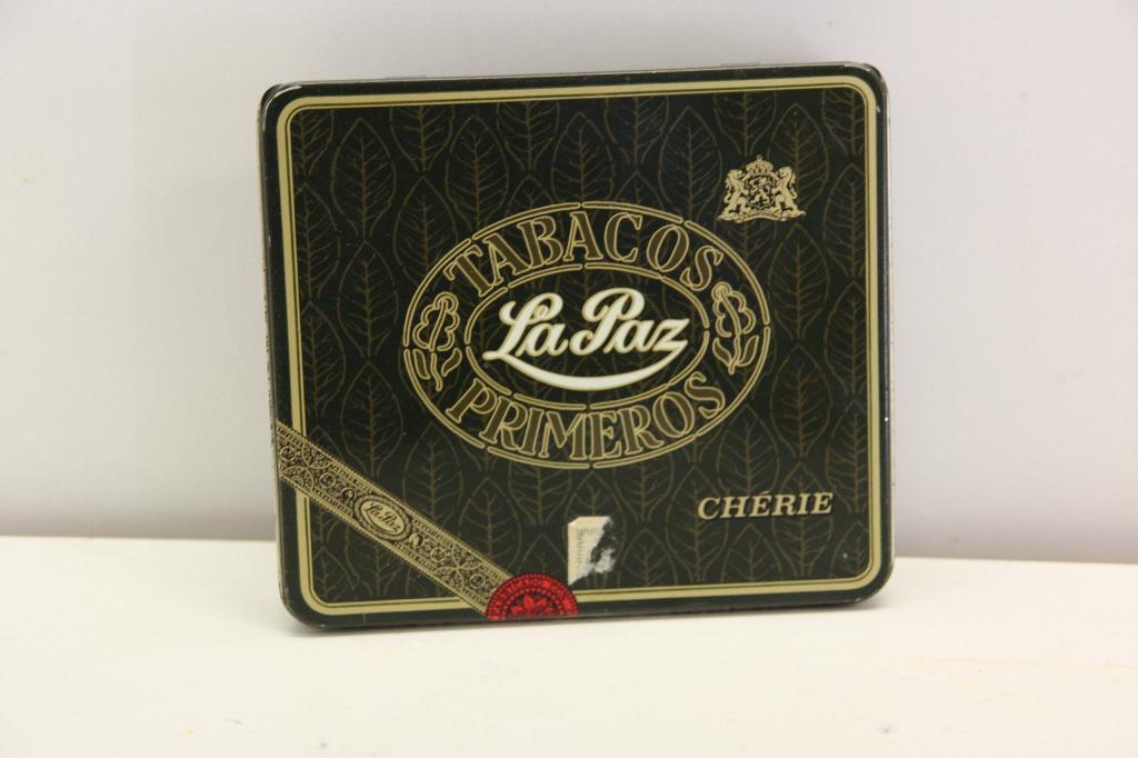 Vintage La Paz 20 Chérie sigarenblik., Verzamelen, Blikken, Ophalen of Verzenden, Zo goed als nieuw, Overige, Overige merken