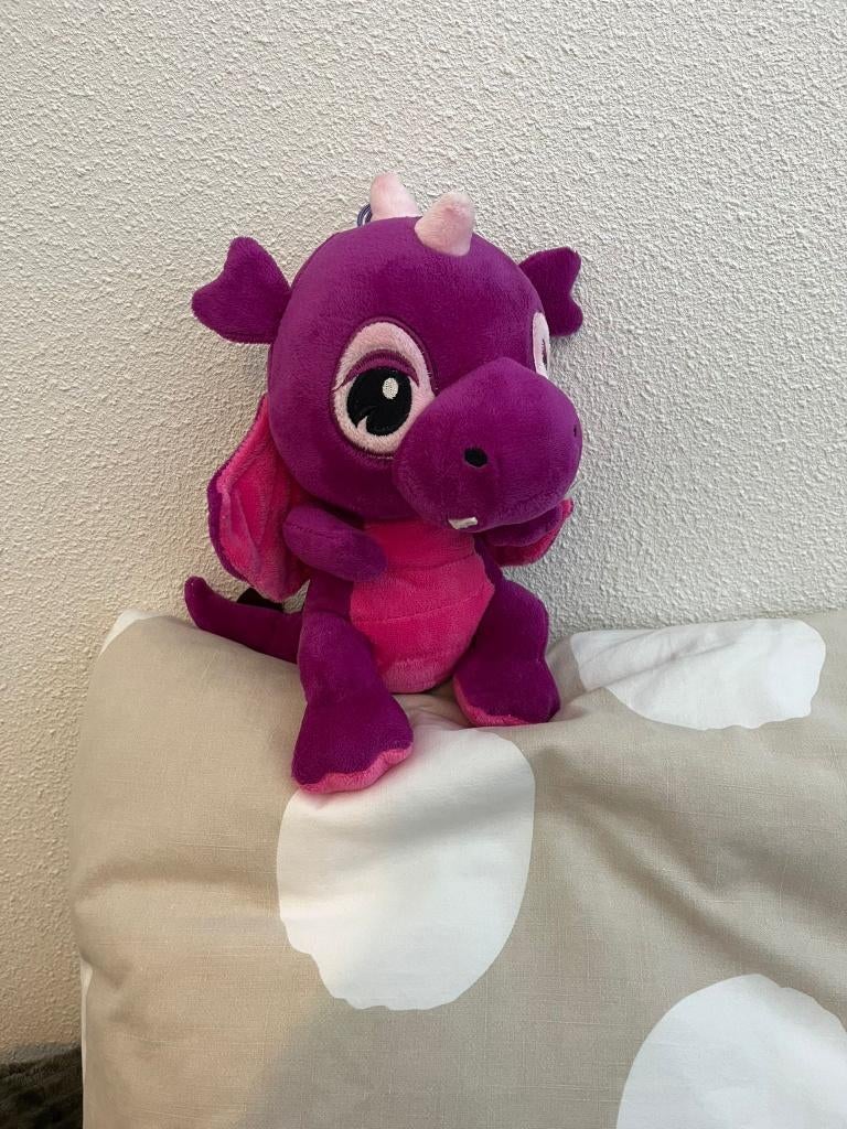 Paarse Dino, Ophalen of Verzenden, Zo goed als nieuw