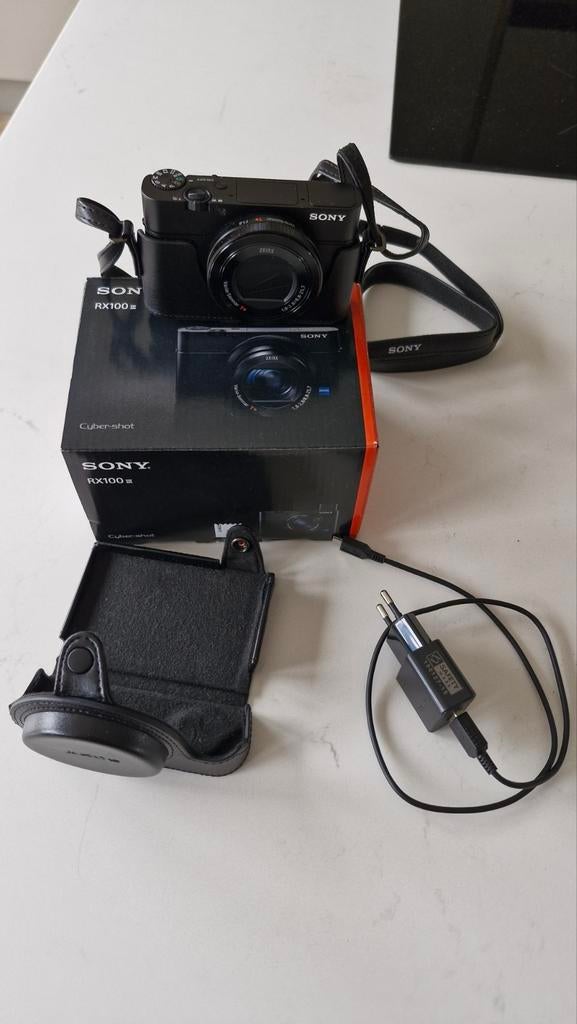 Sony Cyber-shot RX100 III Compact Camera met Accessoires, Ophalen, Compact, Zo goed als nieuw, Sony