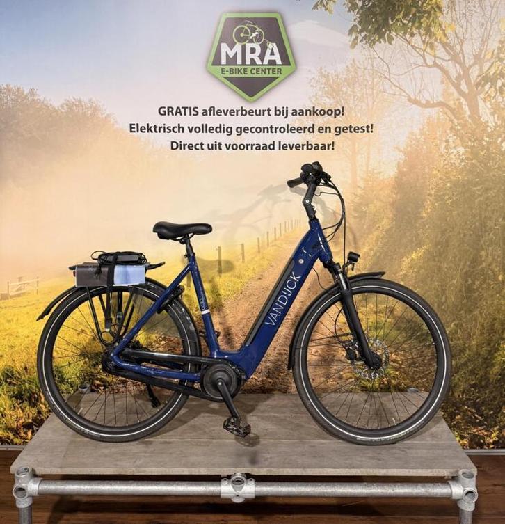 Van Dijck Ceto Elektrische fiets met Bafang midden motor!, Fietsen en Brommers, Elektrische fietsen, Zo goed als nieuw, Overige merken