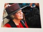 Fraaie foto Koningin Beatrix, Ophalen of Verzenden, Zo goed als nieuw, Kaart, Foto of Prent