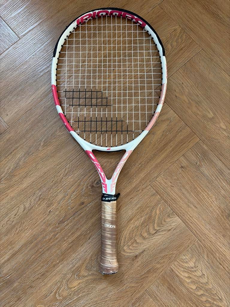 Babolat Drive Jr 23 kinder tennisracket, Ophalen of Verzenden, Gebruikt, Racket, Babolat
