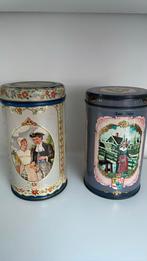 Vintage Albert Heijn blikken - Molens en Hollandse taferelen, Ophalen of Verzenden, Gebruikt, Overige, Overige merken