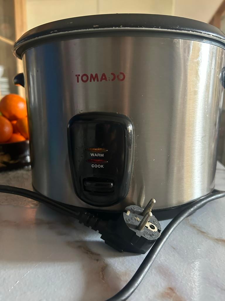 Tomado rijstkoker, Ophalen, Gebruikt