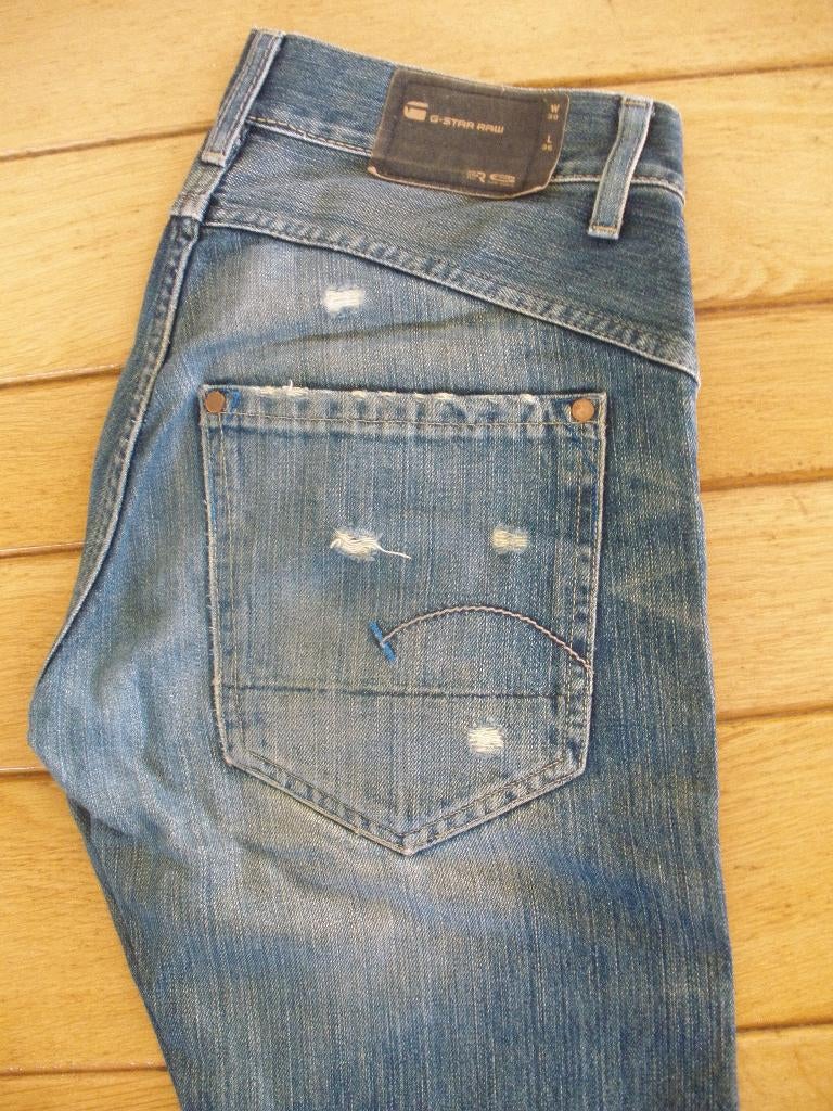 G-STAR RAW spijkerbroek Ruger Straight maat 30 x 36, G-Star Raw, Blauw, W32 (confectie 46) of kleiner, Ophalen of Verzenden