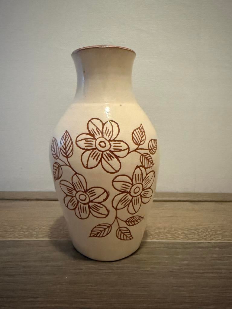 Gesigneerde keramieken vaas – Jeremias Redondo – 20 cm, Overige kleuren, Aardewerk of Porselein, Nieuw, Ophalen of Verzenden