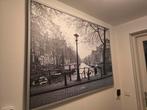 IKEA Schilderij Amsterdam met fiets - Zwart-wit, Ophalen, Gebruikt, Schilderij, 100 tot 125 cm
