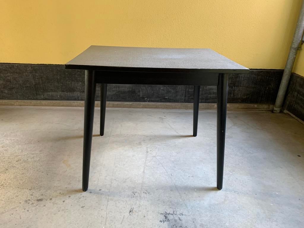 Vintage tafel jaren 60, Huis en Inrichting, Tafels | Eettafels, Ophalen, Gebruikt, 100 tot 150 cm, Sixties
