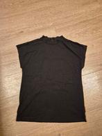 Zwarte top maat S, Kleding | Dames, Tops, Zwart, Ophalen of Verzenden, Zo goed als nieuw, Korte mouw