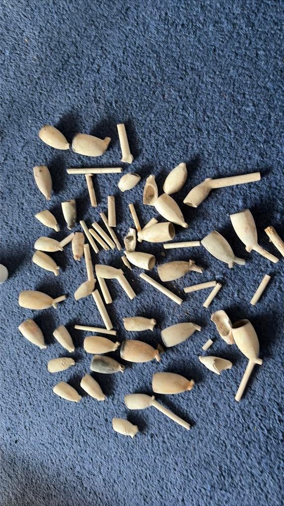 Bodemvondst pijpenkoppen, Antiek en Kunst, Ophalen of Verzenden