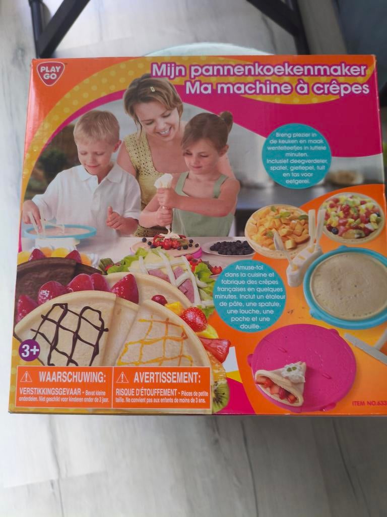 Nieuwe en complete pannenkoekenmaker speelset, Ophalen of Verzenden, Nieuw, Knutselen