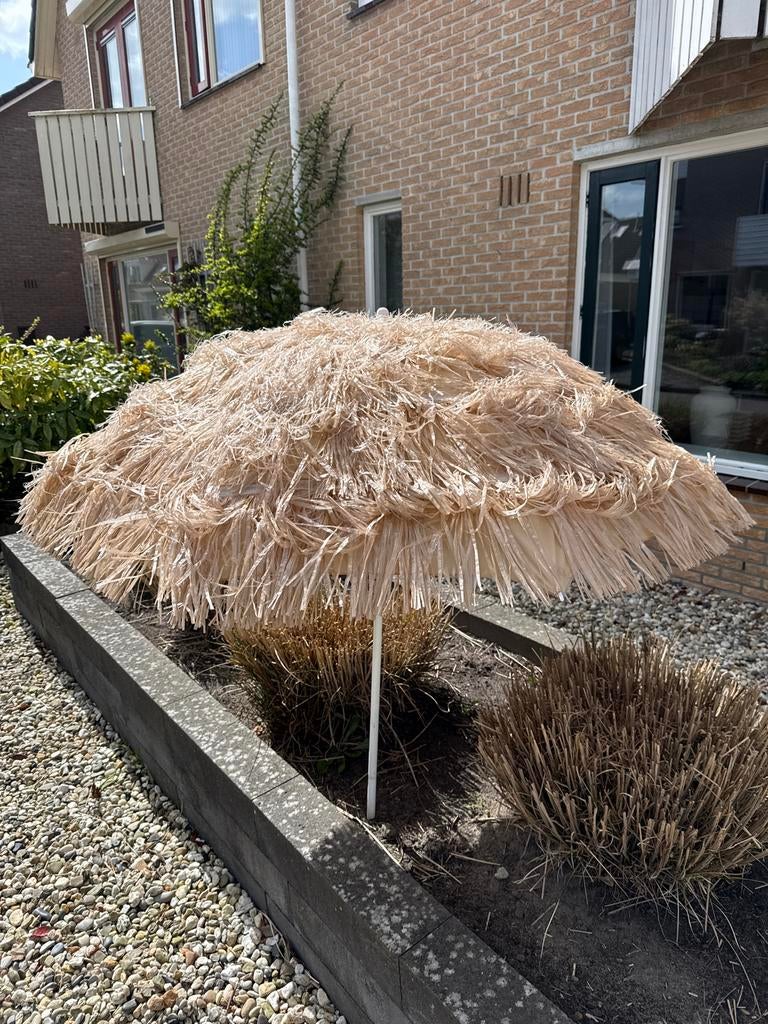 Ibiza Parasol - 120 cm diameter, Ophalen of Verzenden, Gebruikt, 1 tot 2 meter, Stokparasol