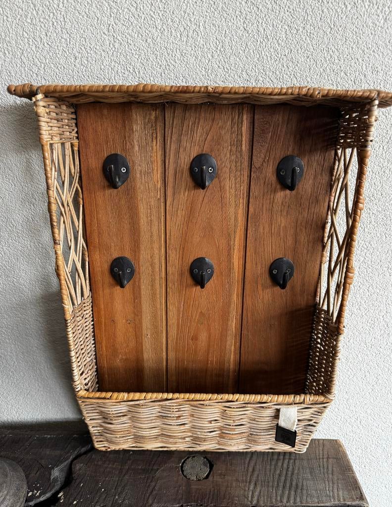 Riviera Maison Hall Organizer / Wandbord / Sleutelrek, Huis en Inrichting, Woonaccessoires | Kapstokken, Wandkapstok, Ophalen of Verzenden