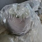 Nieuwe Lampenkap Grijs, Ophalen, 25 tot 50 cm, Rond, Nieuw