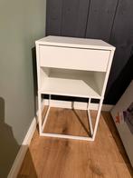 IKEA Vikhammer Nachtkastje - Wit, Huis en Inrichting, Ophalen, Zo goed als nieuw, Minder dan 45 cm, 55 tot 70 cm