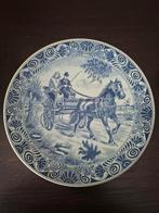 Delfts blauw wandbord, Friese Sjees, Antiek en Kunst, Antiek | Keramiek en Aardewerk, Ophalen of Verzenden